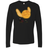 T-Shirts Black / Small THE GOLDEN STITCH Men's Premium Long Sleeve