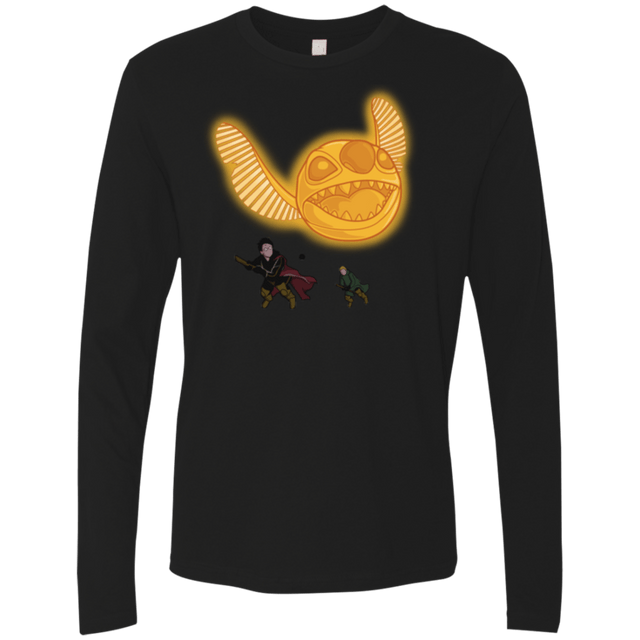 T-Shirts Black / Small THE GOLDEN STITCH Men's Premium Long Sleeve