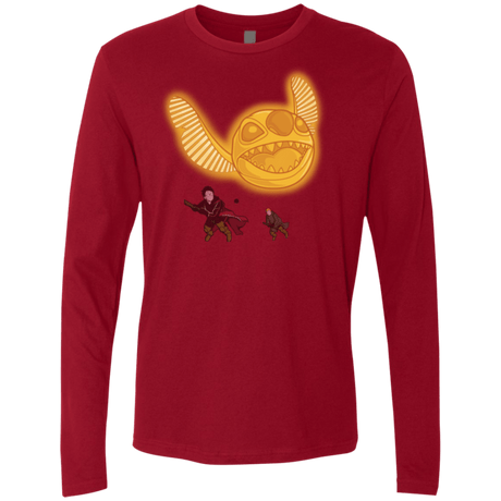 T-Shirts Cardinal / Small THE GOLDEN STITCH Men's Premium Long Sleeve