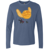 T-Shirts Indigo / Small THE GOLDEN STITCH Men's Premium Long Sleeve