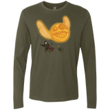 T-Shirts Military Green / Small THE GOLDEN STITCH Men's Premium Long Sleeve