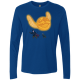 T-Shirts Royal / Small THE GOLDEN STITCH Men's Premium Long Sleeve