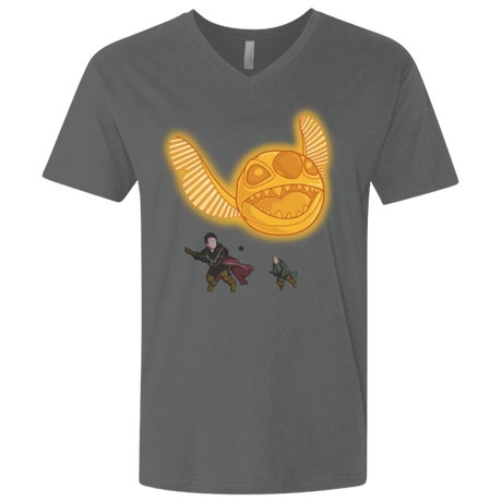 T-Shirts Heavy Metal / X-Small THE GOLDEN STITCH Men's Premium V-Neck