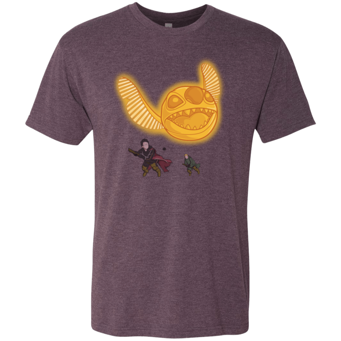 T-Shirts Vintage Purple / Small THE GOLDEN STITCH Men's Triblend T-Shirt