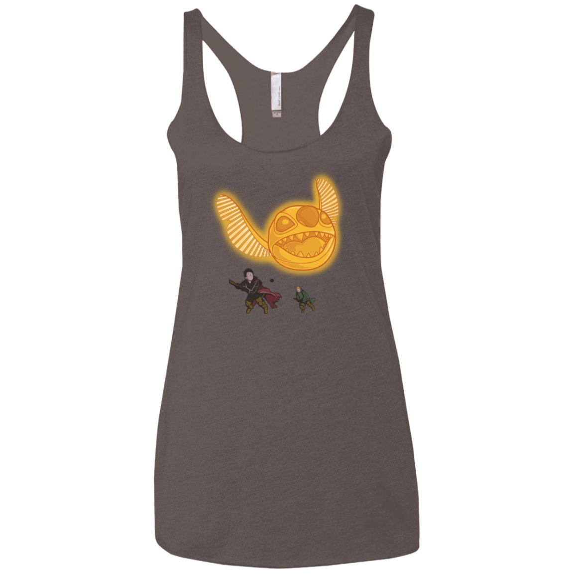 T-Shirts Macchiato / X-Small THE GOLDEN STITCH Women's Triblend Racerback Tank