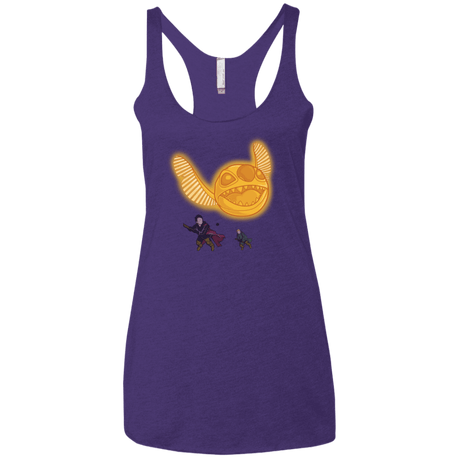 T-Shirts Purple Rush / X-Small THE GOLDEN STITCH Women's Triblend Racerback Tank