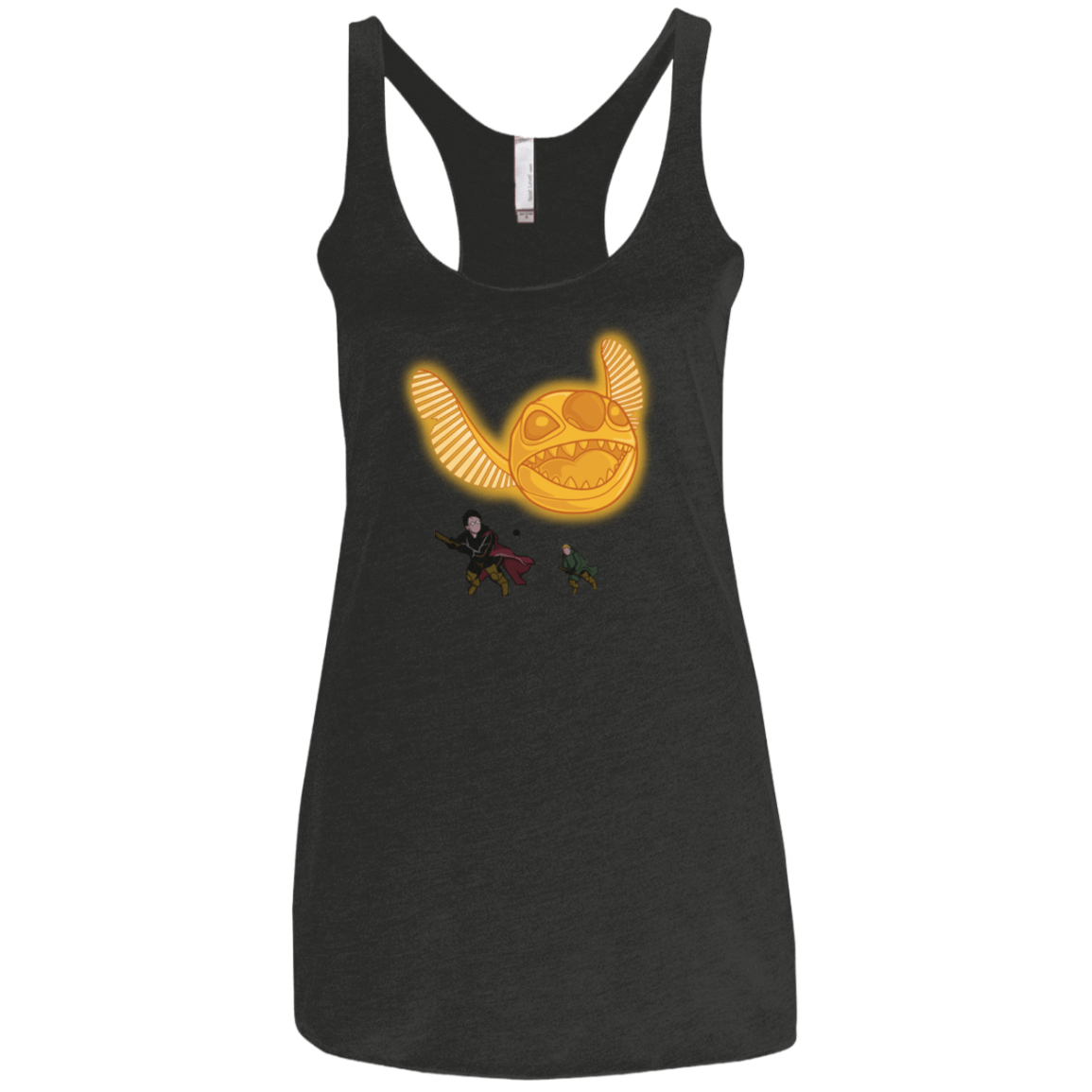 T-Shirts Vintage Black / X-Small THE GOLDEN STITCH Women's Triblend Racerback Tank