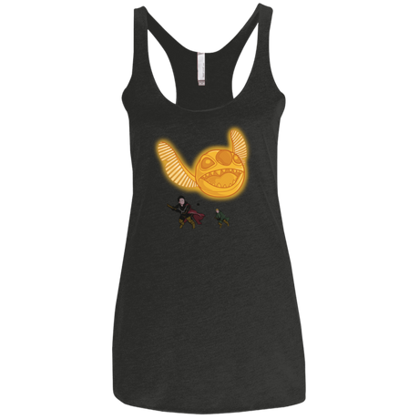 T-Shirts Vintage Black / X-Small THE GOLDEN STITCH Women's Triblend Racerback Tank