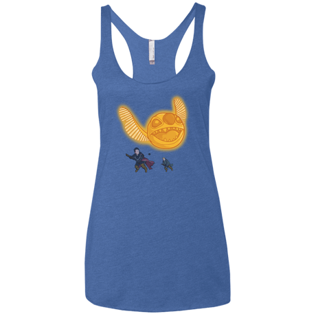 T-Shirts Vintage Royal / X-Small THE GOLDEN STITCH Women's Triblend Racerback Tank