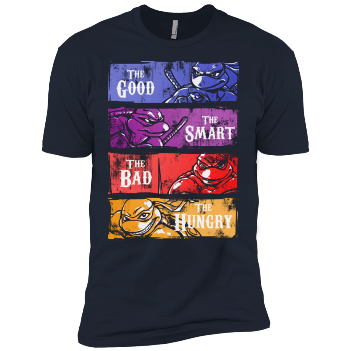 T-Shirts Midnight Navy / YXS The Good, Bad, Smart and Hungry Boys Premium T-Shirt