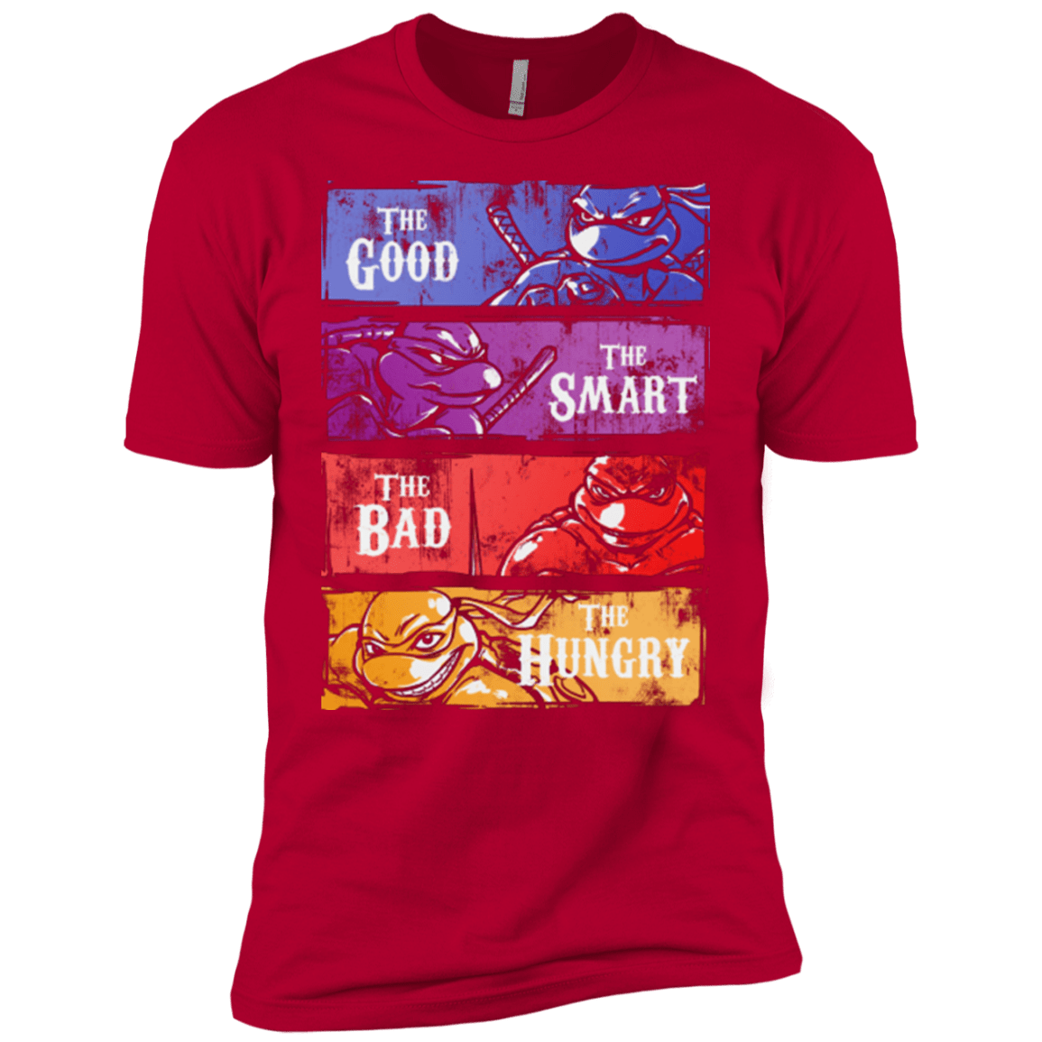 T-Shirts Red / YXS The Good, Bad, Smart and Hungry Boys Premium T-Shirt