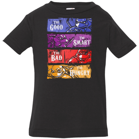 T-Shirts Black / 6 Months The Good, Bad, Smart and Hungry Infant Premium T-Shirt