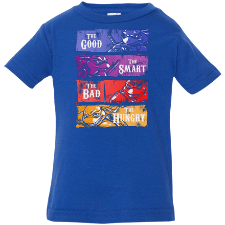 T-Shirts Royal / 6 Months The Good, Bad, Smart and Hungry Infant Premium T-Shirt