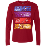T-Shirts Cardinal / Small The Good, Bad, Smart and Hungry Men's Premium Long Sleeve