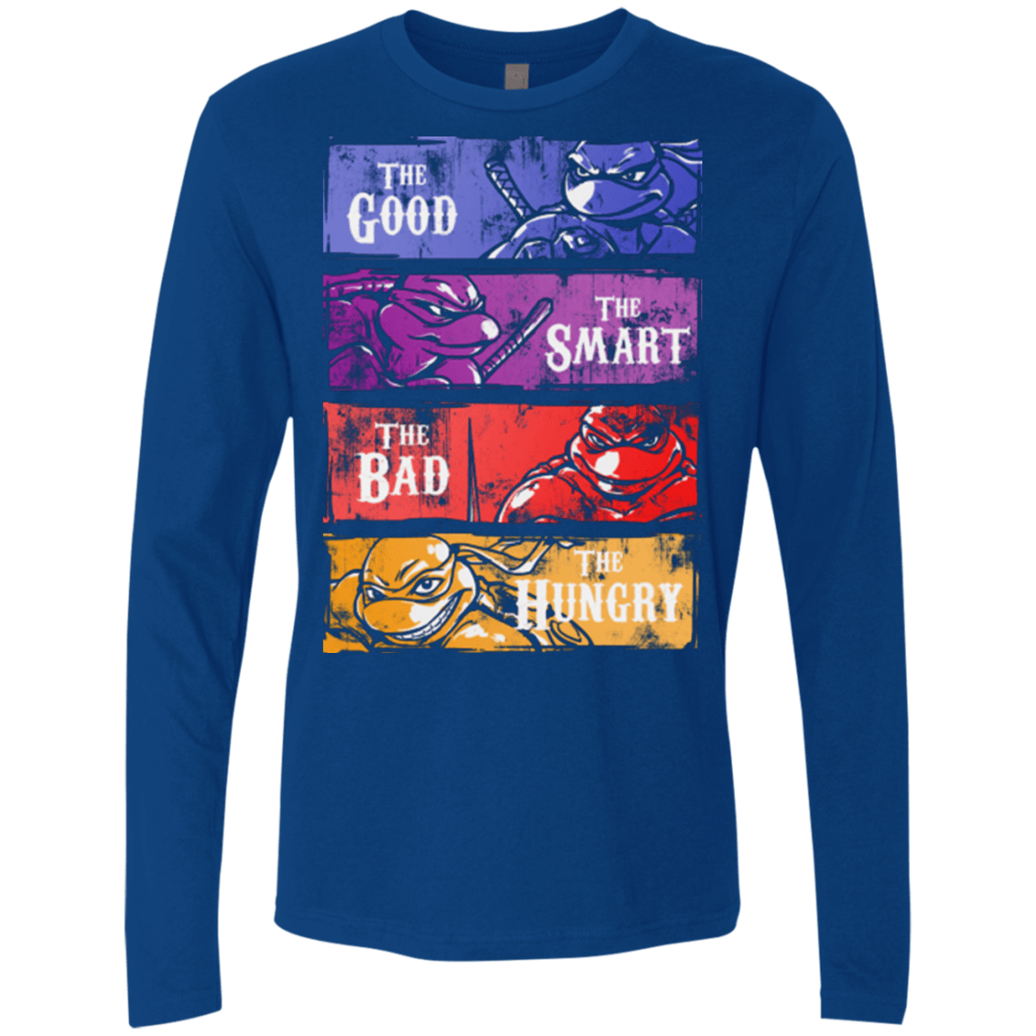 T-Shirts Royal / Small The Good, Bad, Smart and Hungry Men's Premium Long Sleeve