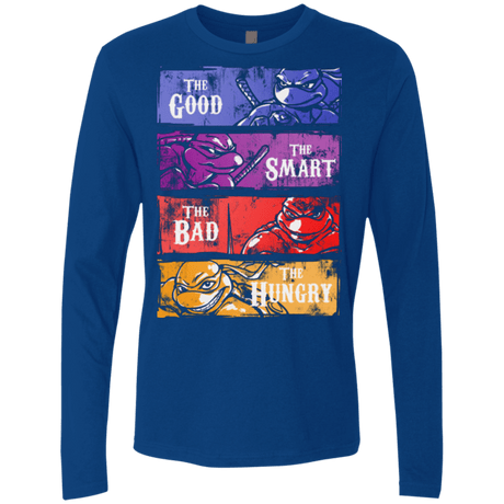 T-Shirts Royal / Small The Good, Bad, Smart and Hungry Men's Premium Long Sleeve