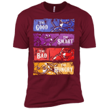 T-Shirts Cardinal / X-Small The Good, Bad, Smart and Hungry Men's Premium T-Shirt