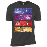 T-Shirts Heavy Metal / X-Small The Good, Bad, Smart and Hungry Men's Premium T-Shirt