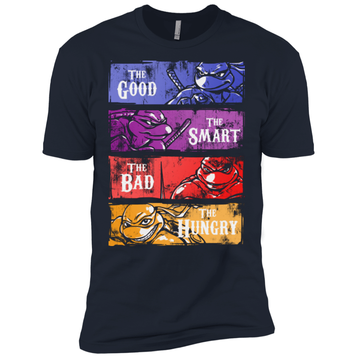 T-Shirts Midnight Navy / X-Small The Good, Bad, Smart and Hungry Men's Premium T-Shirt