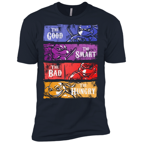 T-Shirts Midnight Navy / X-Small The Good, Bad, Smart and Hungry Men's Premium T-Shirt