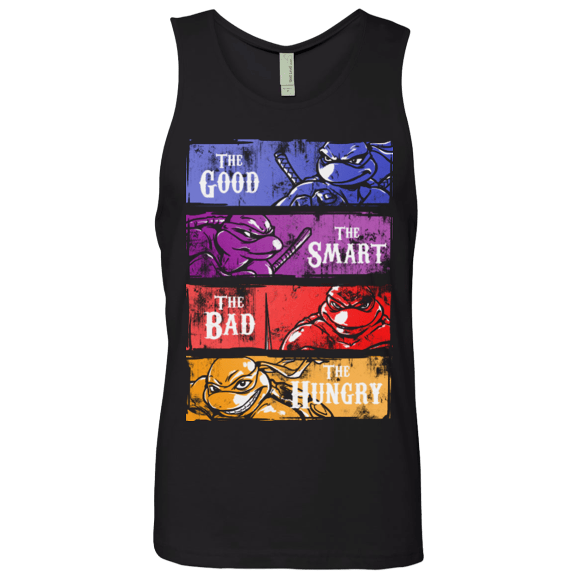 T-Shirts Black / Small The Good, Bad, Smart and Hungry Men's Premium Tank Top