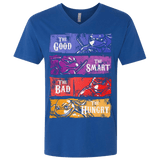T-Shirts Royal / X-Small The Good, Bad, Smart and Hungry Men's Premium V-Neck