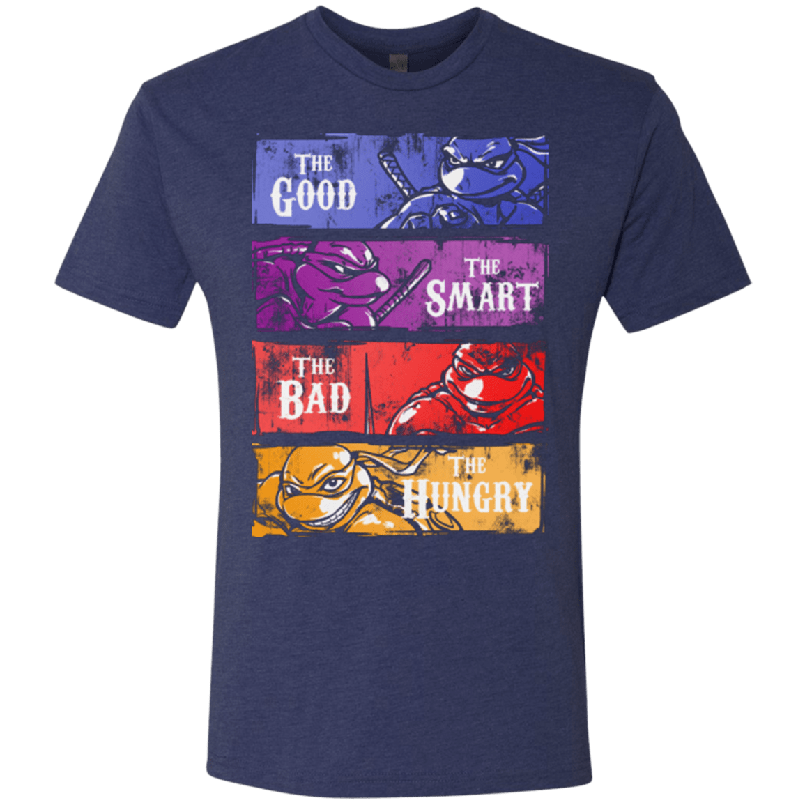 T-Shirts Vintage Navy / Small The Good, Bad, Smart and Hungry Men's Triblend T-Shirt