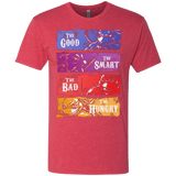 T-Shirts Vintage Red / Small The Good, Bad, Smart and Hungry Men's Triblend T-Shirt