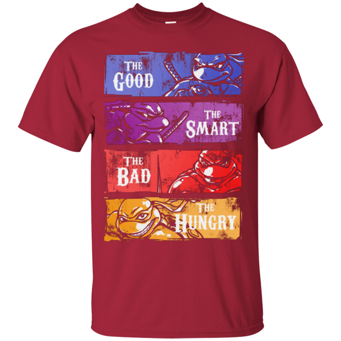 T-Shirts Cardinal / Small The Good, Bad, Smart and Hungry T-Shirt