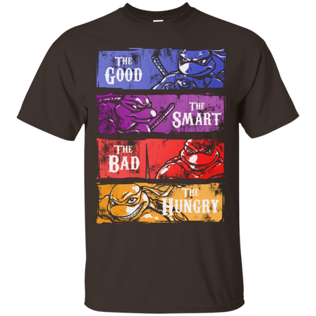 T-Shirts Dark Chocolate / Small The Good, Bad, Smart and Hungry T-Shirt