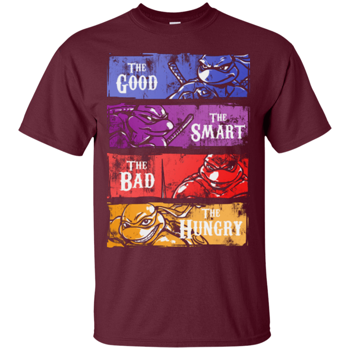 T-Shirts Maroon / Small The Good, Bad, Smart and Hungry T-Shirt