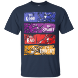 T-Shirts Navy / Small The Good, Bad, Smart and Hungry T-Shirt