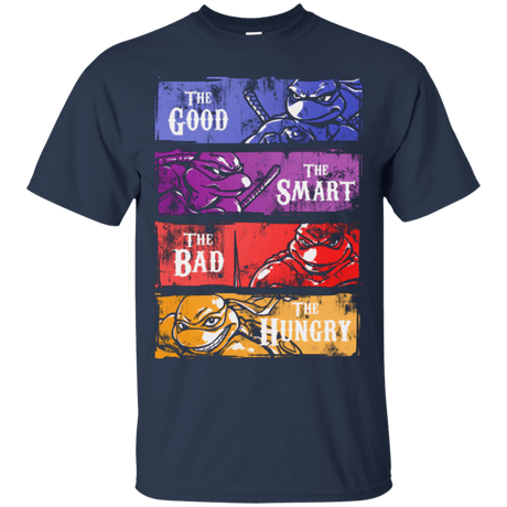 T-Shirts Navy / Small The Good, Bad, Smart and Hungry T-Shirt
