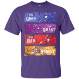 T-Shirts Purple / Small The Good, Bad, Smart and Hungry T-Shirt