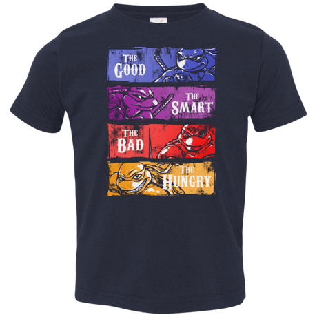 T-Shirts Navy / 2T The Good, Bad, Smart and Hungry Toddler Premium T-Shirt