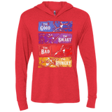 T-Shirts Vintage Red / X-Small The Good, Bad, Smart and Hungry Triblend Long Sleeve Hoodie Tee