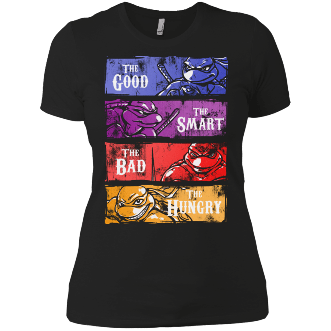 T-Shirts Black / X-Small The Good, Bad, Smart and Hungry Women's Premium T-Shirt