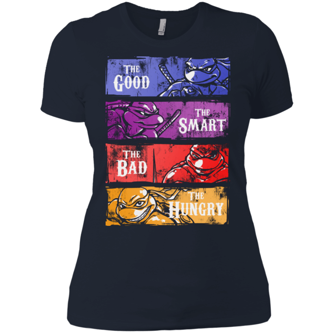 T-Shirts Midnight Navy / X-Small The Good, Bad, Smart and Hungry Women's Premium T-Shirt