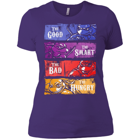 T-Shirts Purple / X-Small The Good, Bad, Smart and Hungry Women's Premium T-Shirt