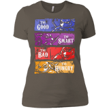 T-Shirts Warm Grey / X-Small The Good, Bad, Smart and Hungry Women's Premium T-Shirt