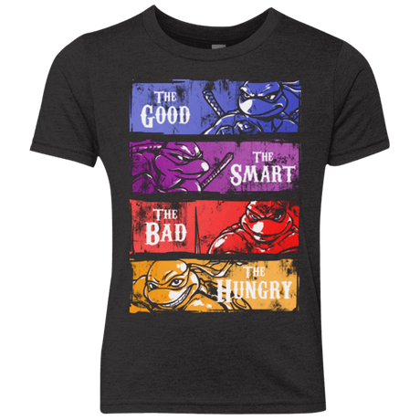 T-Shirts Vintage Black / YXS The Good, Bad, Smart and Hungry Youth Triblend T-Shirt