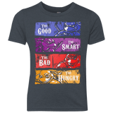 T-Shirts Vintage Navy / YXS The Good, Bad, Smart and Hungry Youth Triblend T-Shirt
