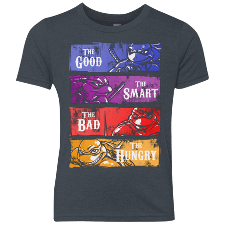 T-Shirts Vintage Navy / YXS The Good, Bad, Smart and Hungry Youth Triblend T-Shirt