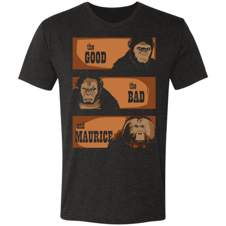 T-Shirts Vintage Black / S The Good The Bad And Maurice Men's Triblend T-Shirt