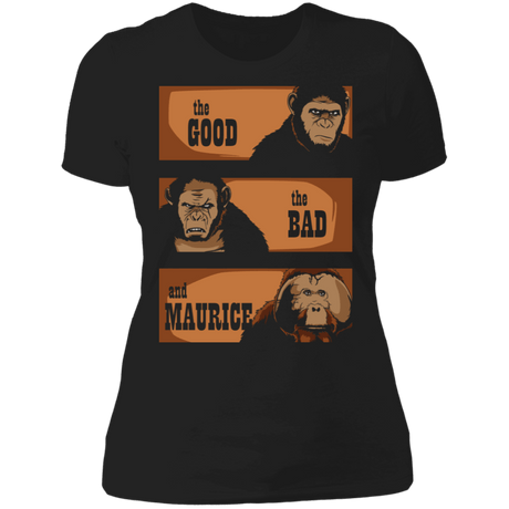 T-Shirts Black / X-Small The Good The Bad And Maurice Women's Premium T-Shirt