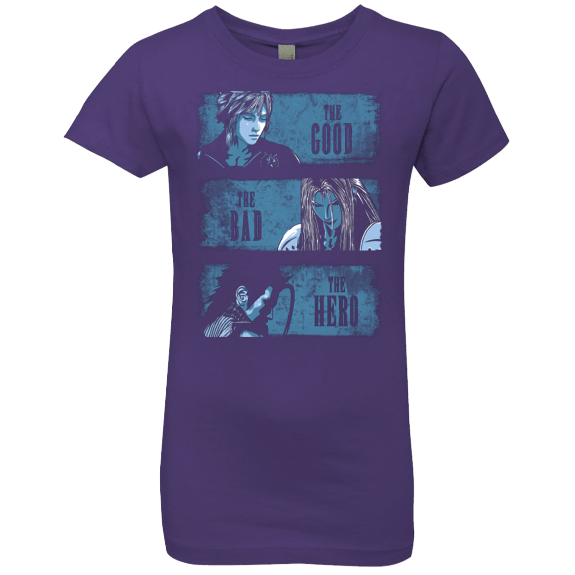 T-Shirts Purple Rush / YXS The Good the Bad and the Hero Girls Premium T-Shirt