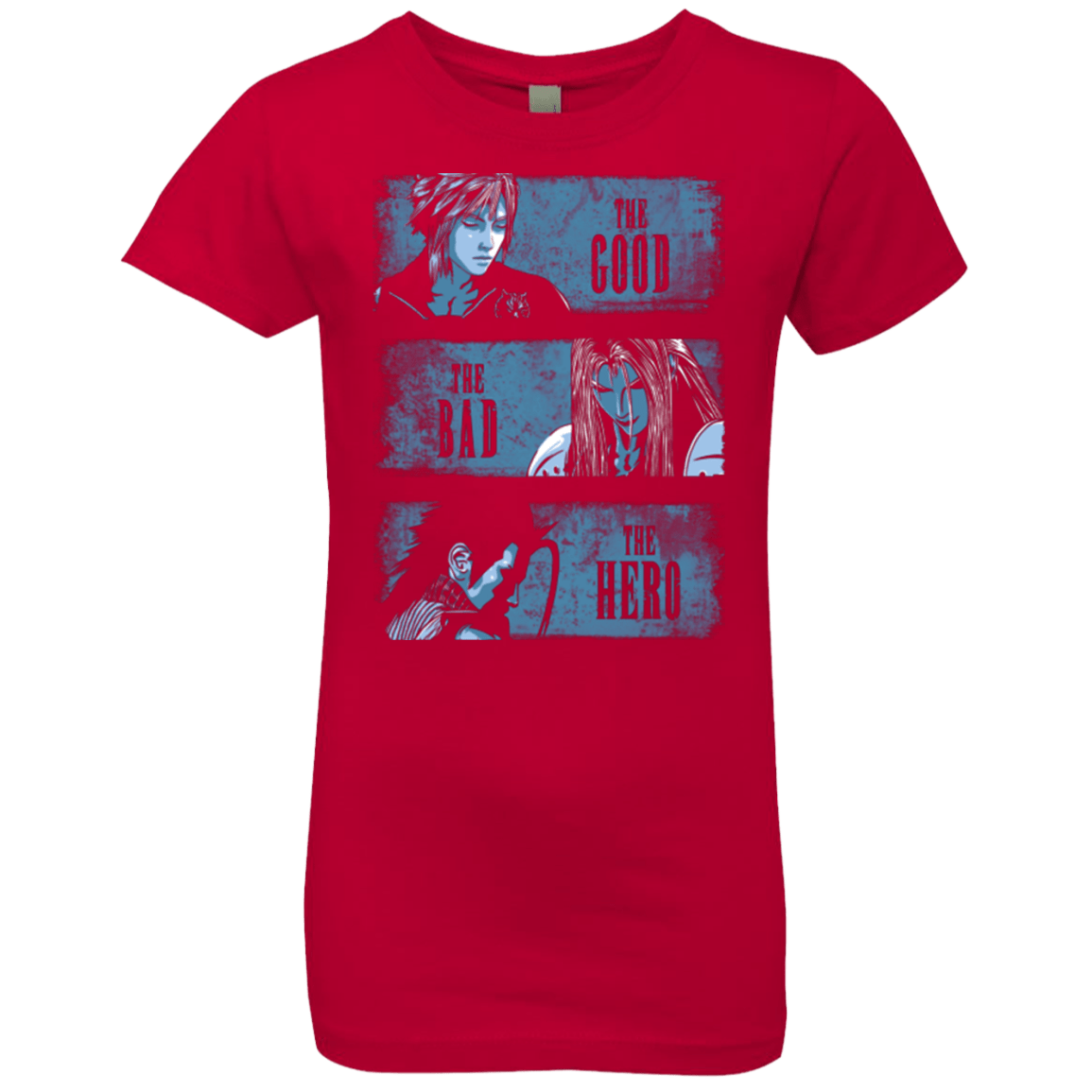 T-Shirts Red / YXS The Good the Bad and the Hero Girls Premium T-Shirt