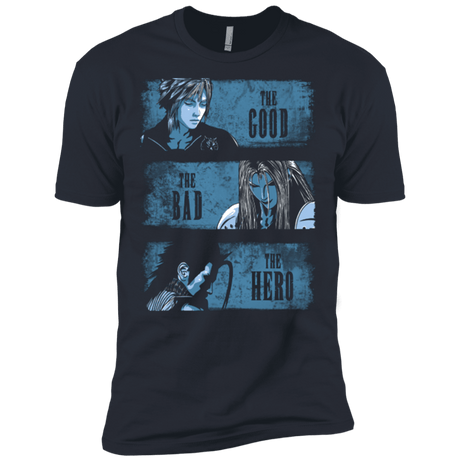 T-Shirts Indigo / X-Small The Good the Bad and the Hero Men's Premium T-Shirt