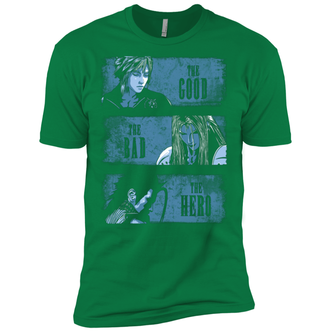 T-Shirts Kelly Green / X-Small The Good the Bad and the Hero Men's Premium T-Shirt