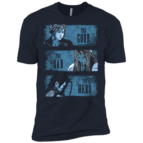 T-Shirts Midnight Navy / X-Small The Good the Bad and the Hero Men's Premium T-Shirt
